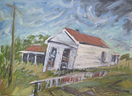 Painting by Alby Carter