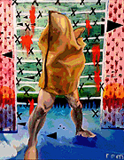 Painting by Roger Morris